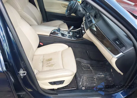 2011 BMW 535I из США, поврежденный, VIN WBAFR7C52BC602798